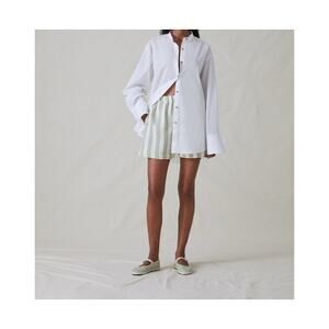 NWT Attersee The Shorts | Cypress Stripe Green Blue Cypress Stripe / L